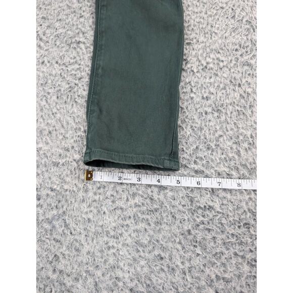 AG Adriano Goldschmied Jeans Womens 25 Green Stevie Slim Straight Ankle Stretch - Picture 9 of 10